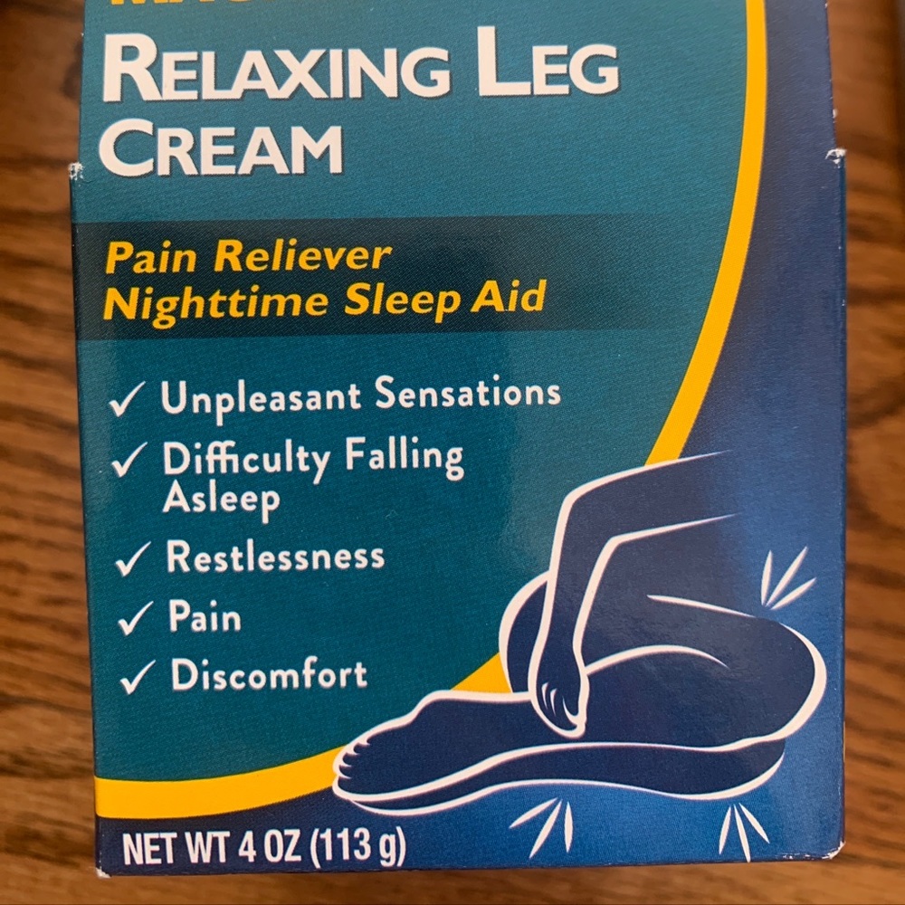 MagniLife Relaxing restless leg Cream - 4oz.